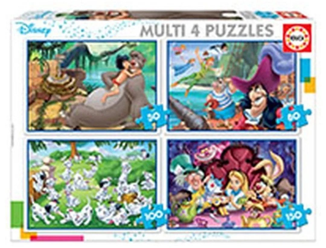 Educa Disney Klassiekers 4-in-1 Puzzelset