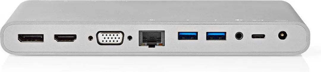 Nedis CCTB64991AL02 USB-C Docking Station - 0,2m - Wit - afbeelding 6 van 6