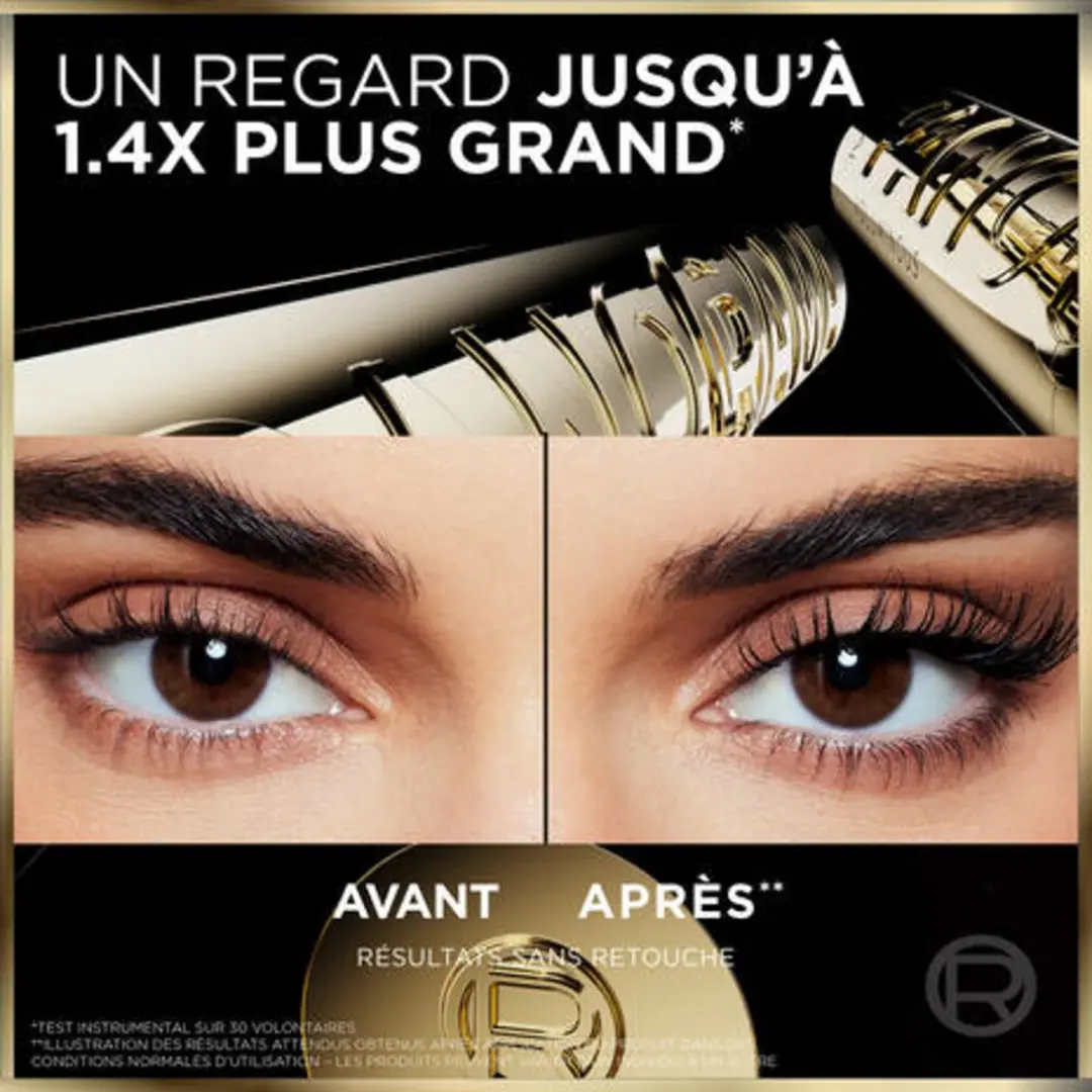 L'Oréal Volume Million Lashes Panorama Mascara - 3x 8ml - afbeelding 6 van 6