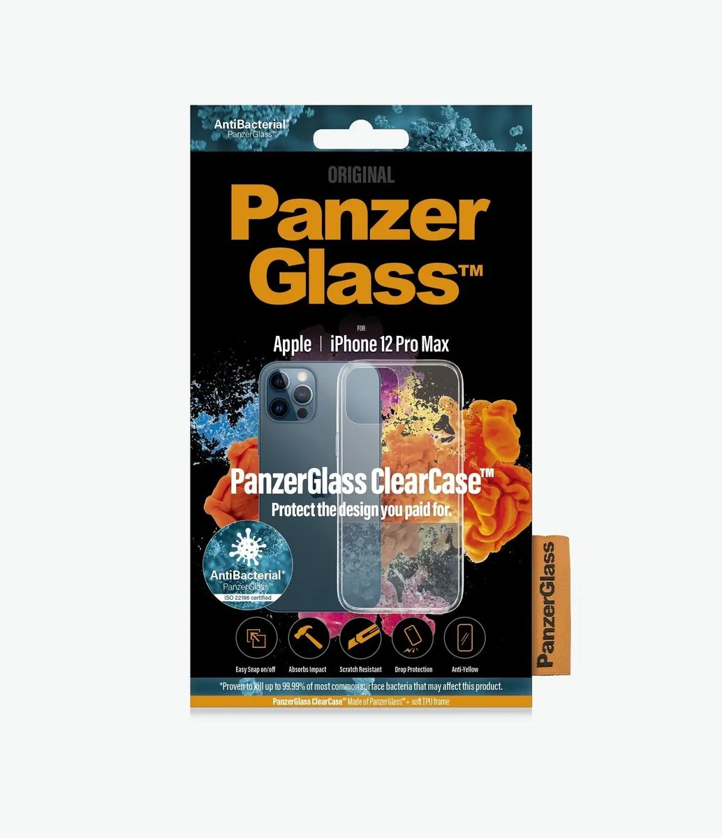 PanzerGlass ClearCase iPhone 12 Pro Max PZ-0250 - Transparant