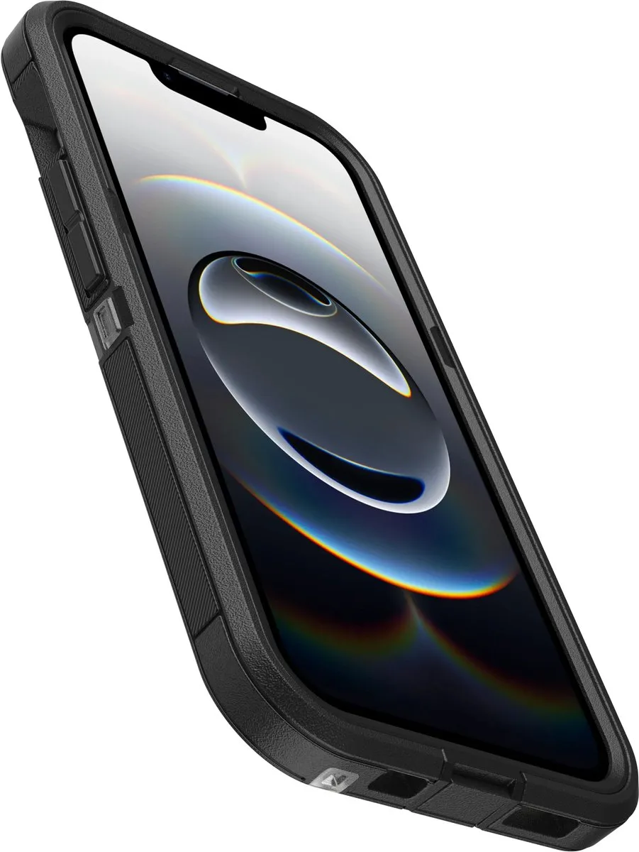 OtterBox Defender XT Case 77-98196 - iPhone 13/14/15/16e - Transparant/Zwart