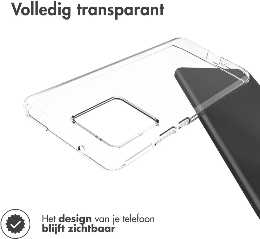 Accezz Hoesje Motorola Edge 40 Neo - Transparant