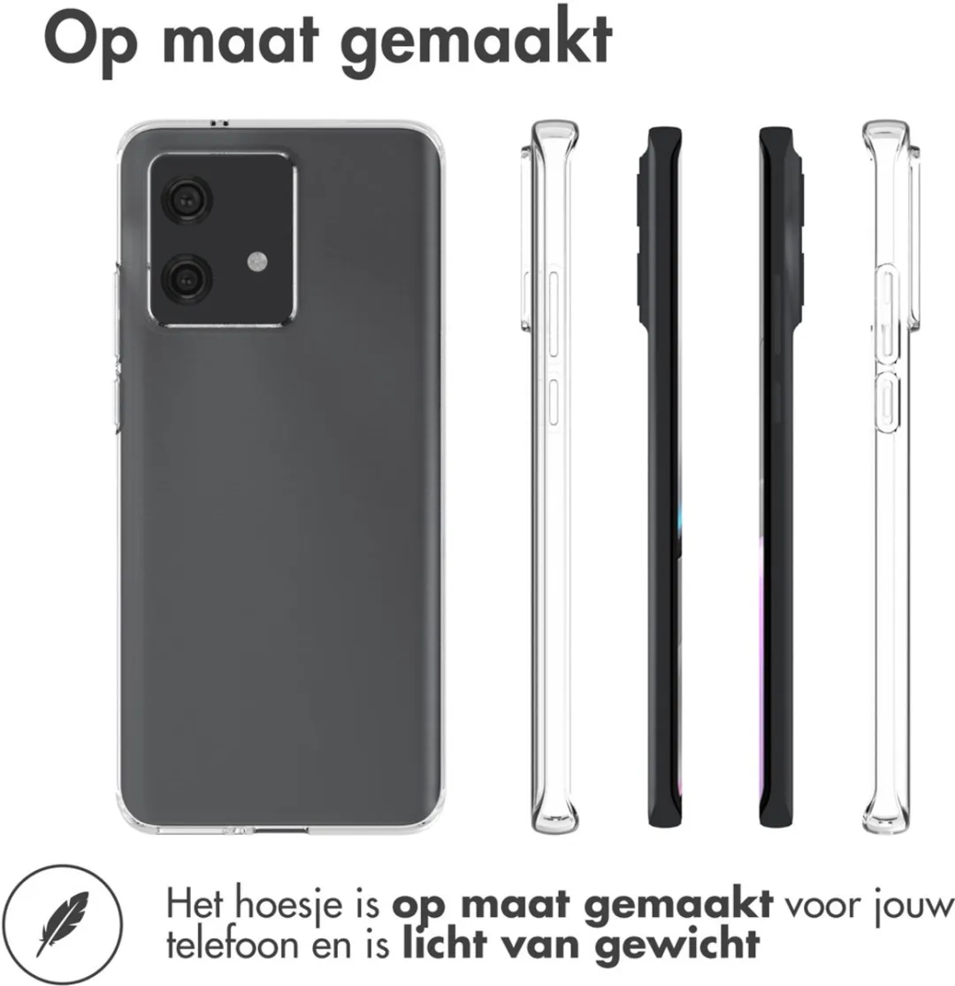 Accezz Hoesje Motorola Edge 40 Neo - Transparant