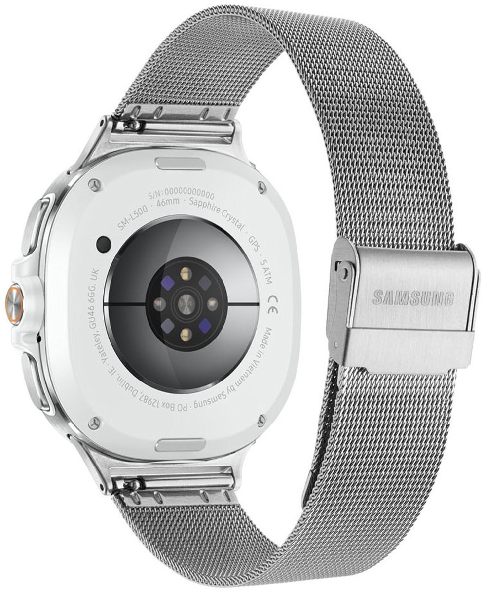 Samsung Special Edition Galaxy Watch 8 CLASSIC Zwart/Zilverkl Mesh 46mm