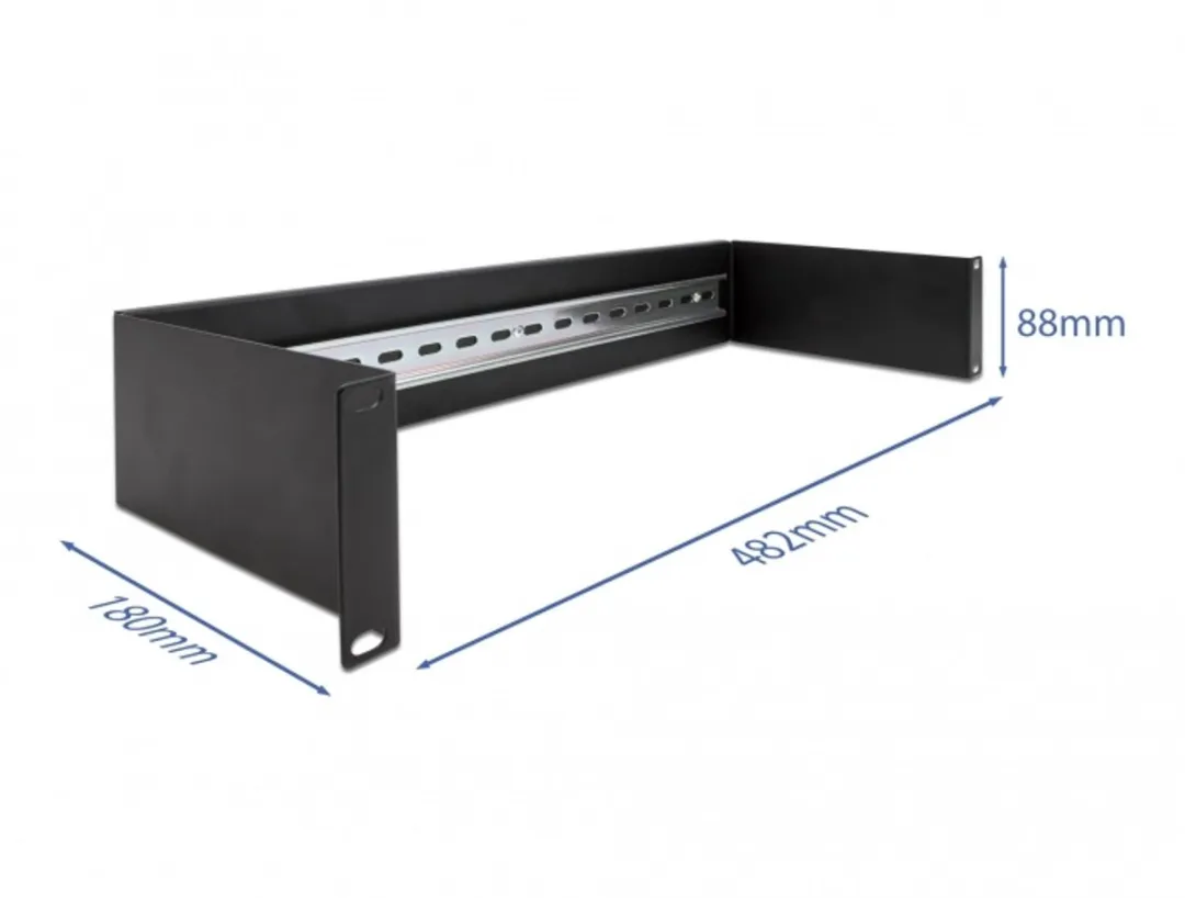 Delock 66884 Inschuifsysteem Patchkast 2HE