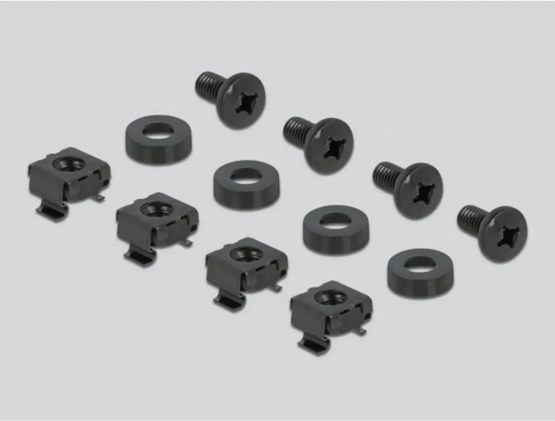 Delock 66884 Inschuifsysteem Patchkast 2HE - Zwart