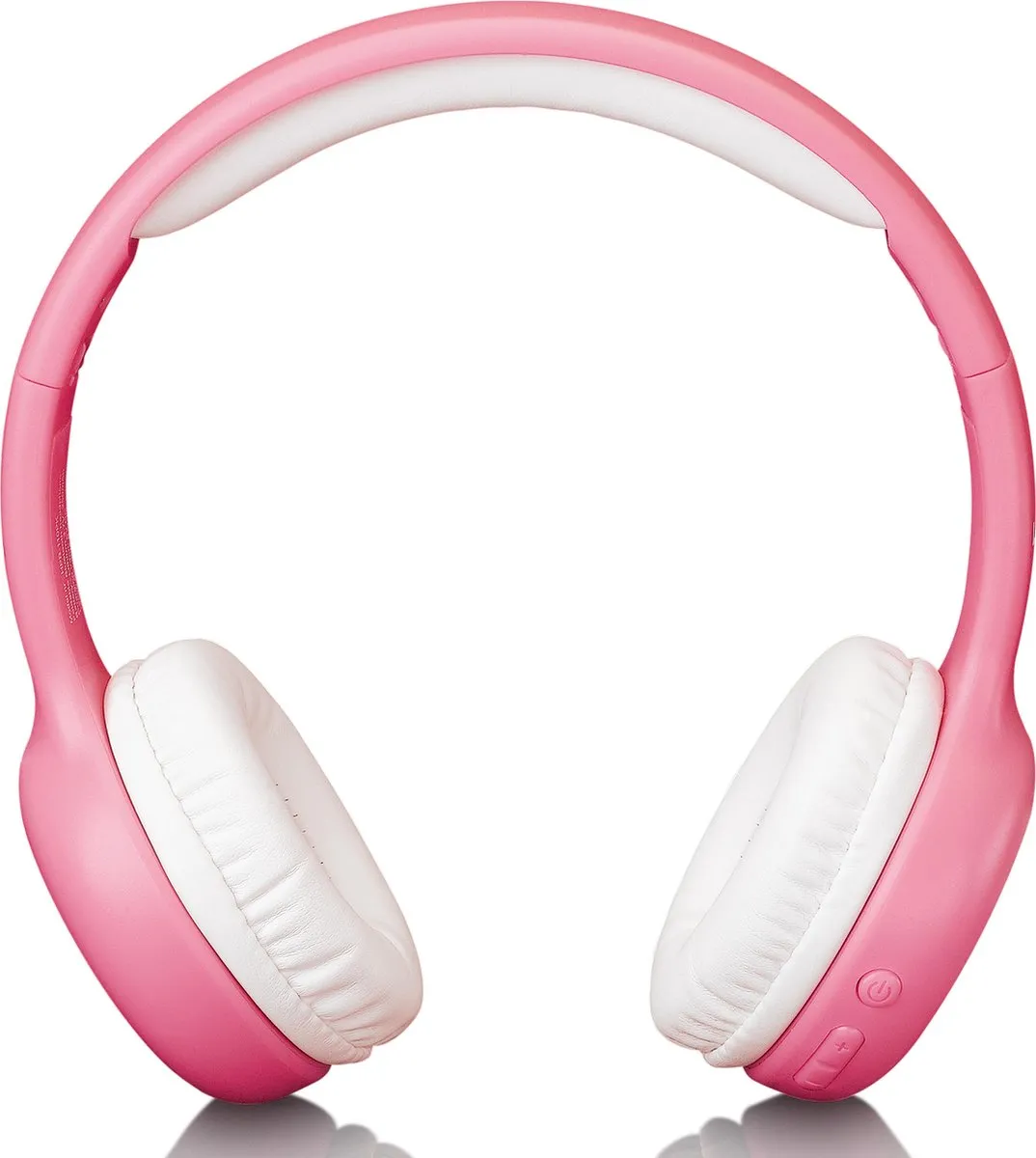 Lenco HPB-110PK Vouwbare Kinder Bluetooth Hoofdtelefoon - Roze