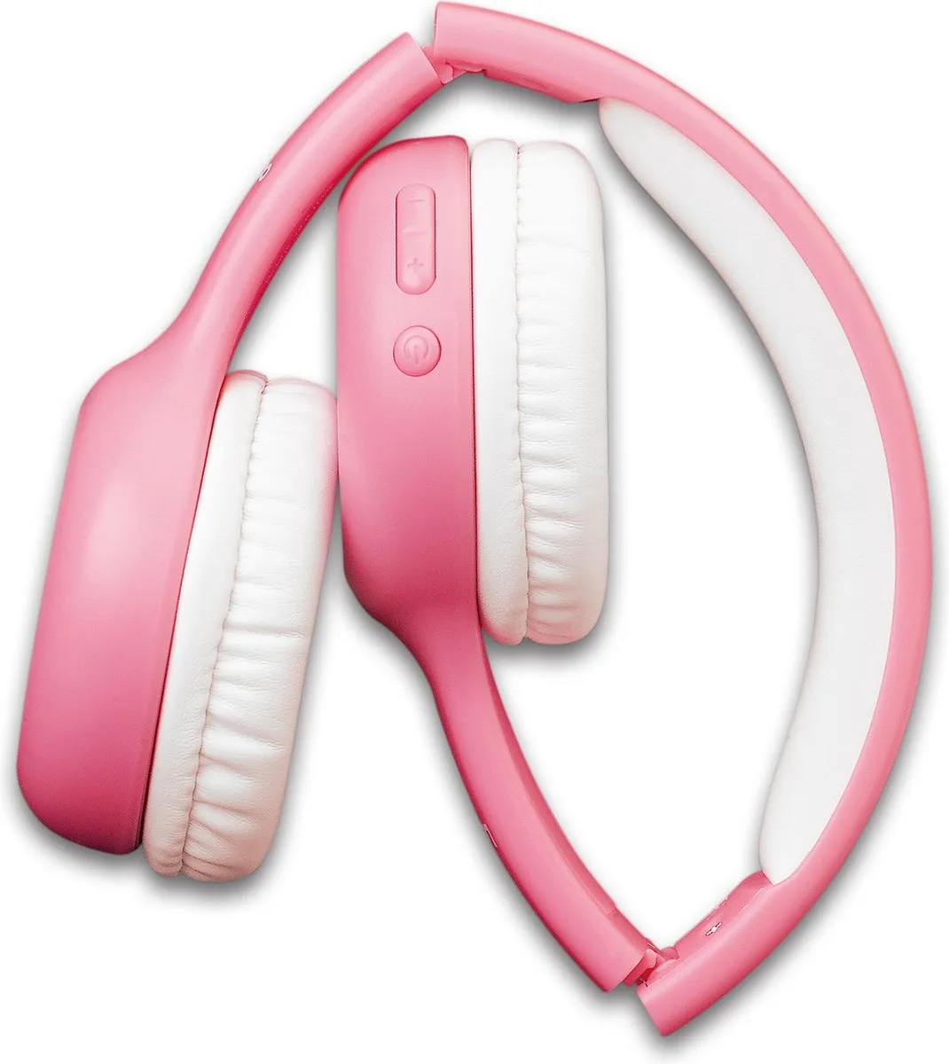 Lenco HPB-110PK Vouwbare Kinder Bluetooth Hoofdtelefoon - Roze