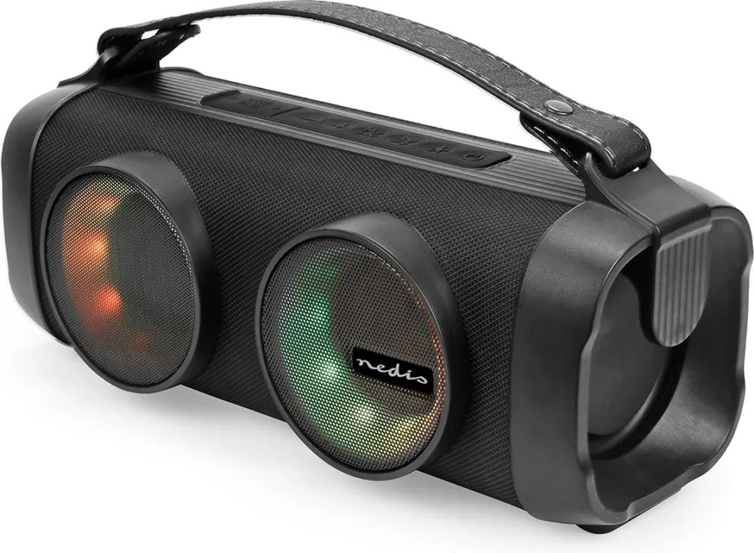 Nedis SPBB306 Bluetooth Partybox - 24W - Zwart