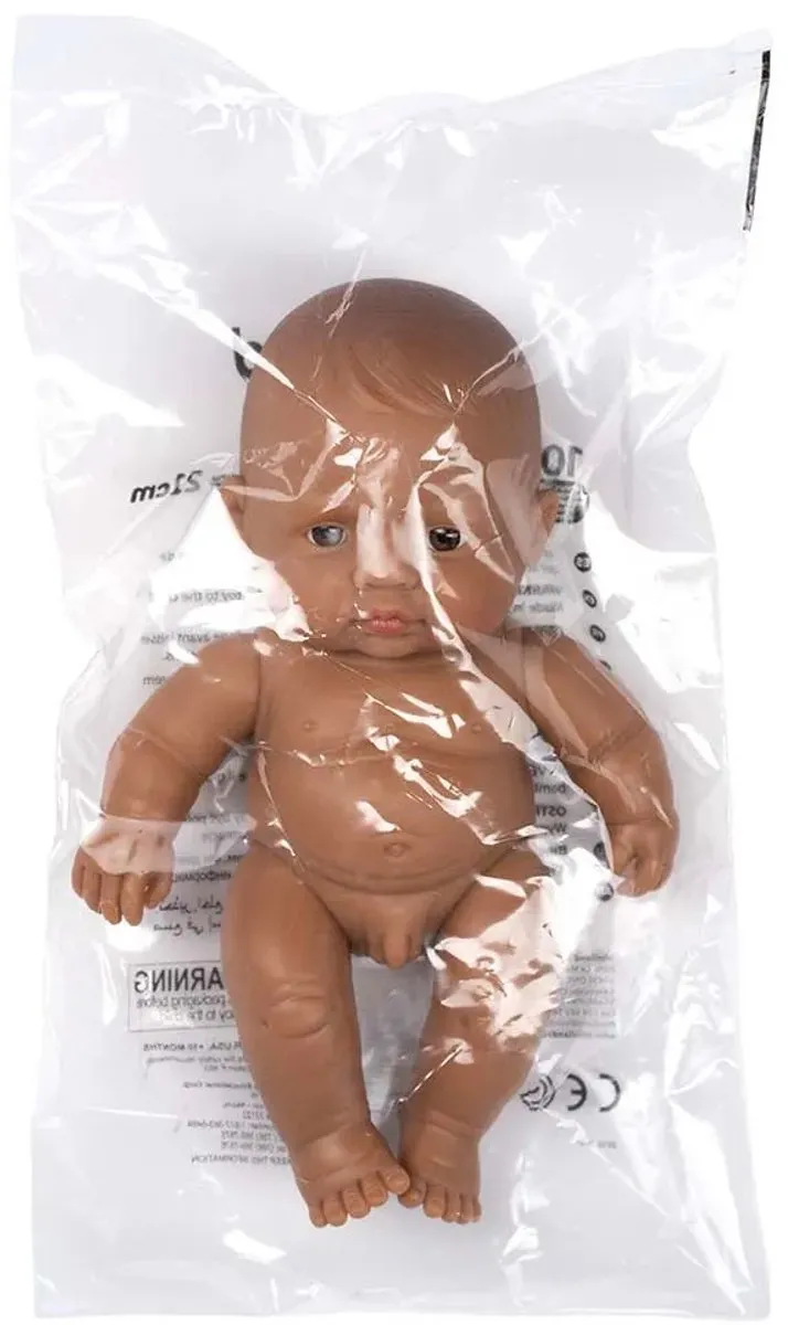 Miniland Babypop Latijnse Jongen 21cm - Realistische Pop