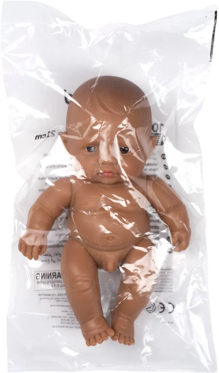 Miniland Babypop Latijnse Jongen 21cm - Realistische Pop