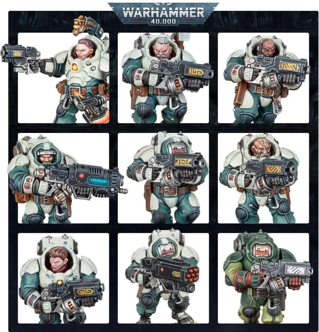 Games Workshop Leagues of Votann Hearthkyn Warriors 169 Stuks