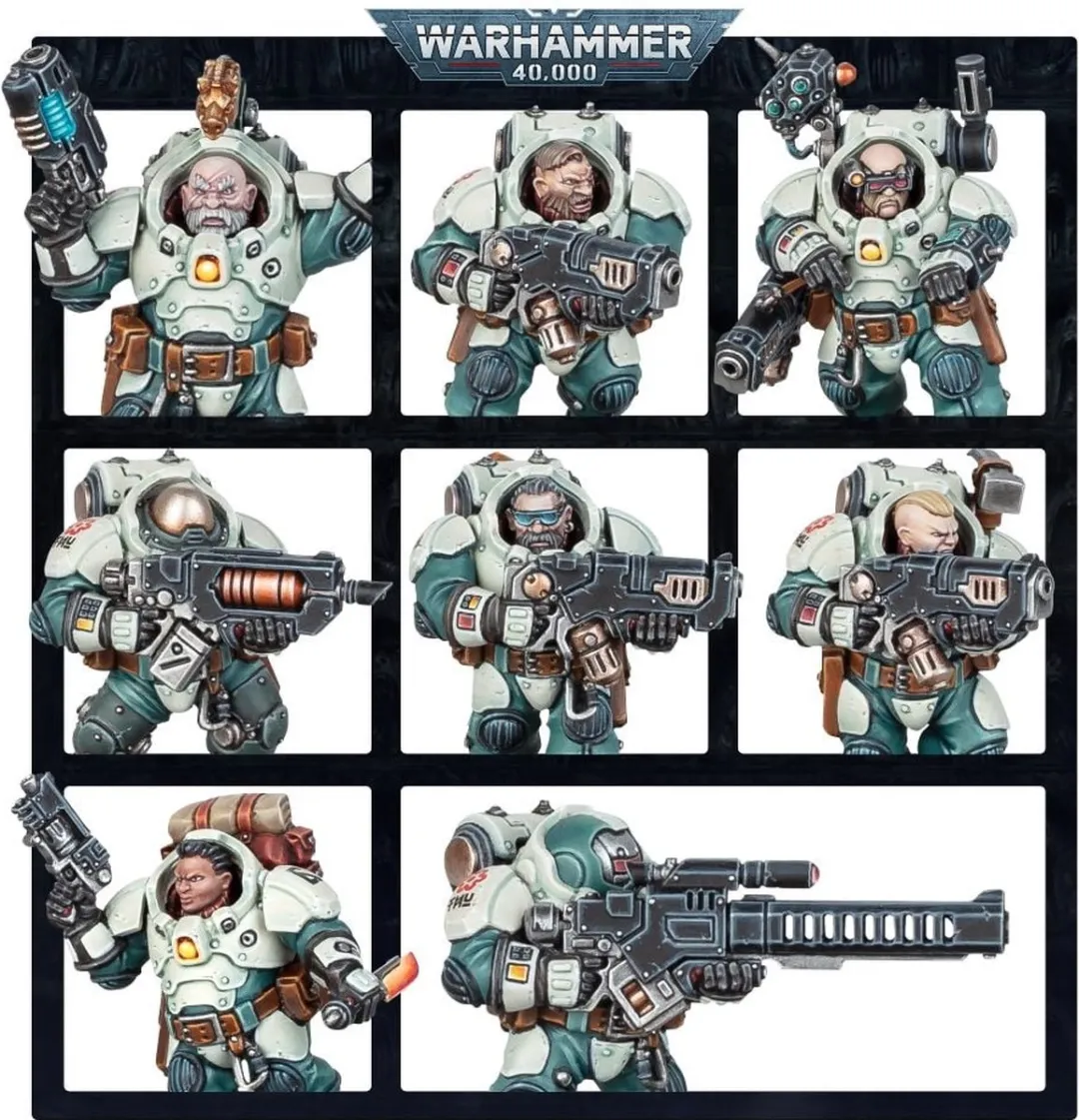 Games Workshop Leagues of Votann Hearthkyn Warriors 169 Stuks