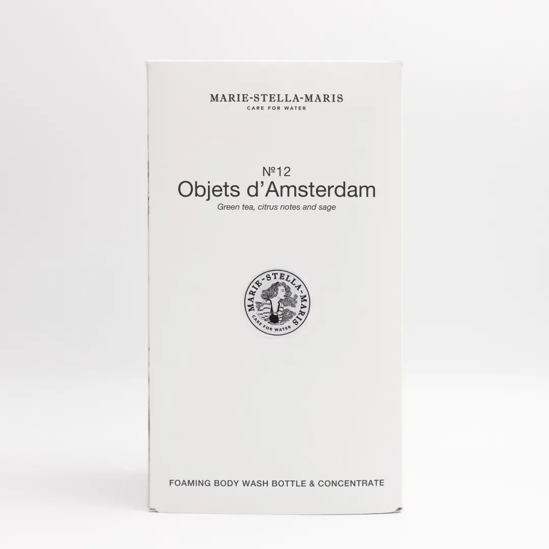 Marie Stella Maris No12 Objects d'Amsterdam Foaming Body Wash Bottle & Concentra