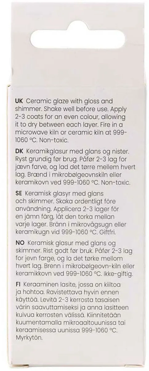 Creativ Company Keramiek Glazuur Flower Power - 60ml - Multicolor