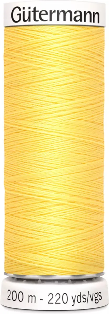 Gutermann Polyester Naaigaren 852 - Geel - 200m