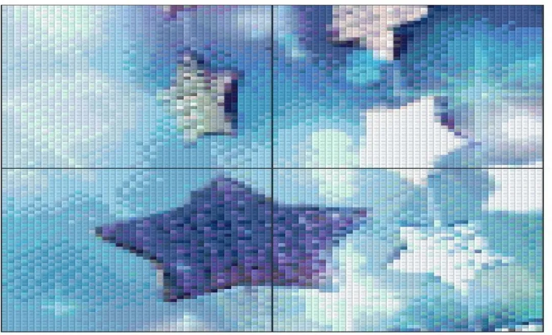 Pixelhobby Kerstblauwester