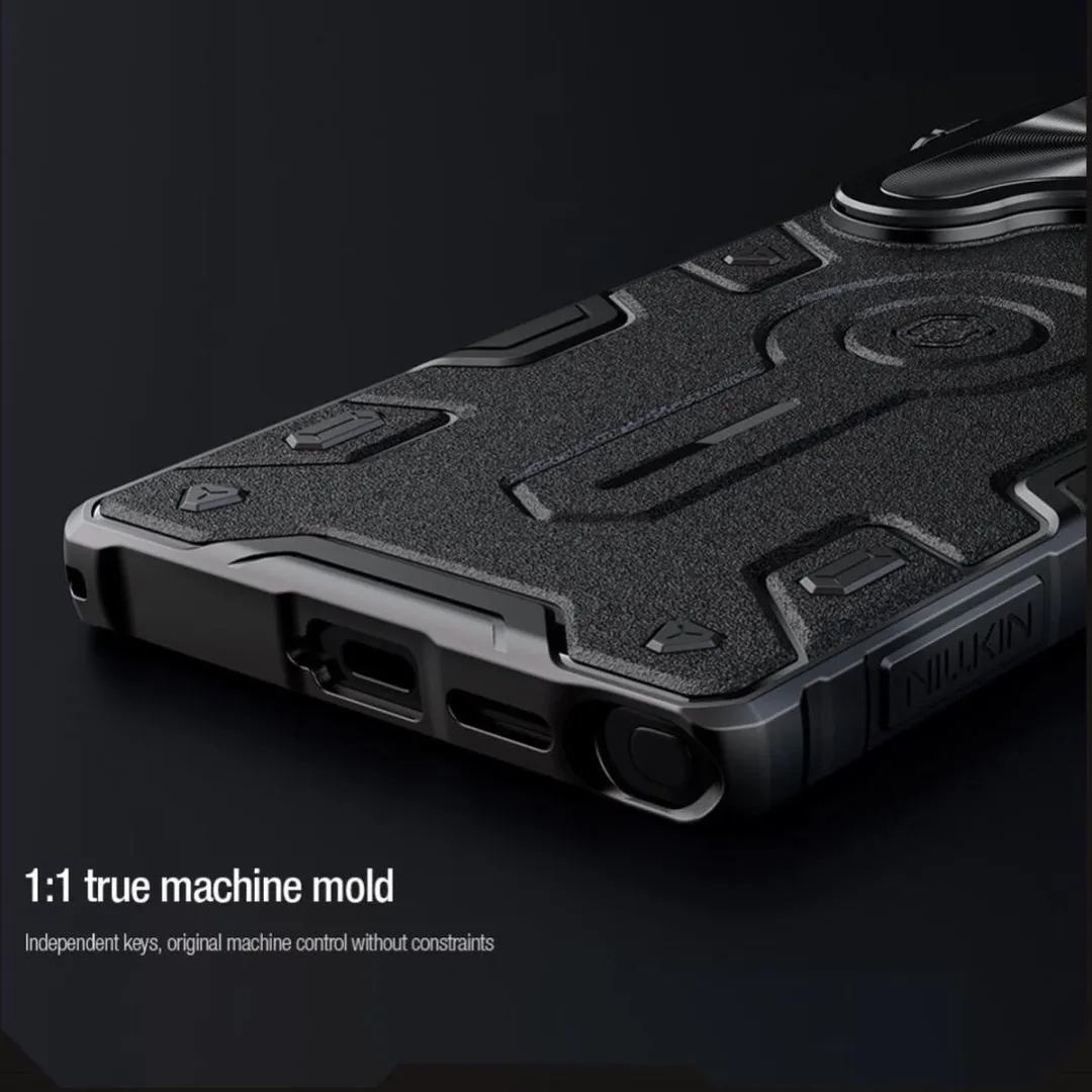 Nillkin CamShield Armor Prop Magnetic Hoesje - Samsung Galaxy S25 Ultra - Zwart - afbeelding 6 van 6