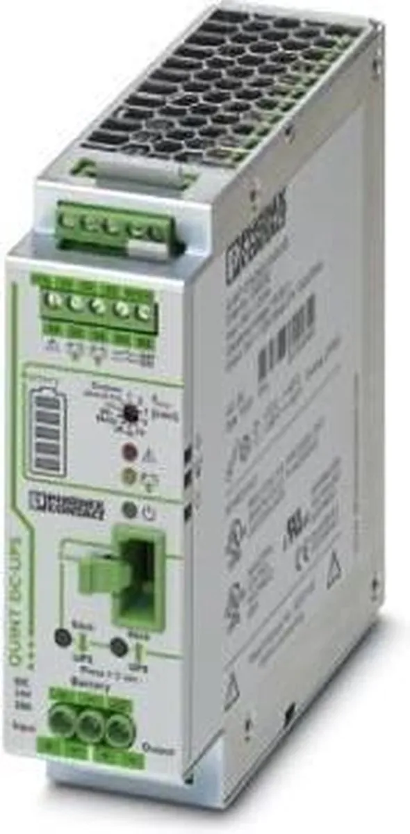 Phoenix Contact QUINT-UPS/24DC/24DC/20 UPS - 24W - Groen/Zilver