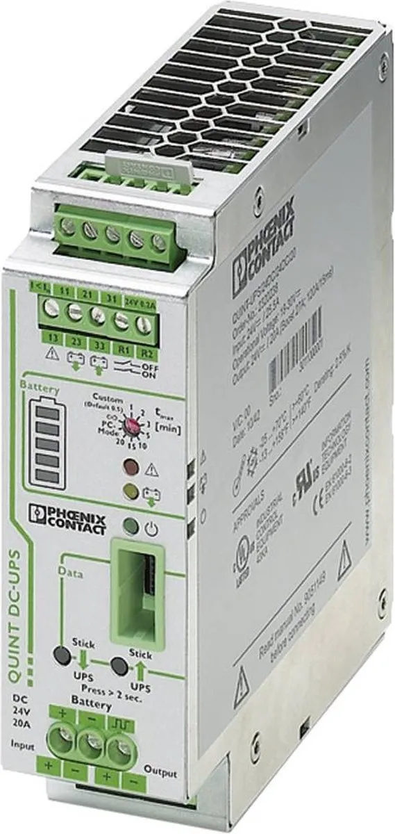 Phoenix Contact QUINT-UPS/24DC/24DC/20 UPS