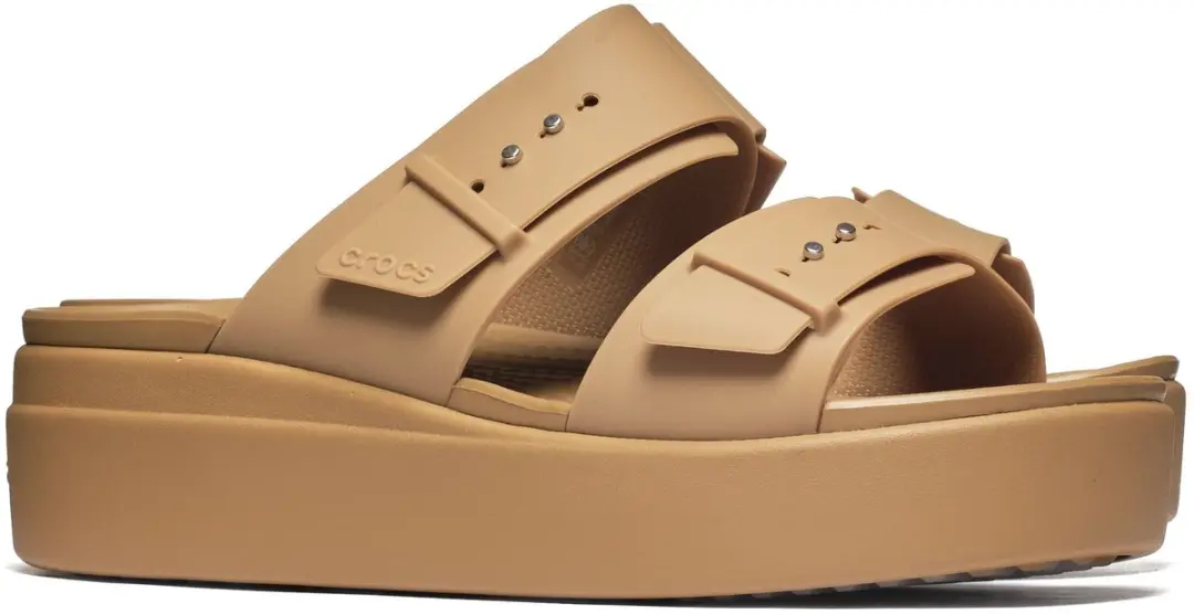 Sandaal Crocs Brooklyn Buckle LowWdg 37-38 Dames