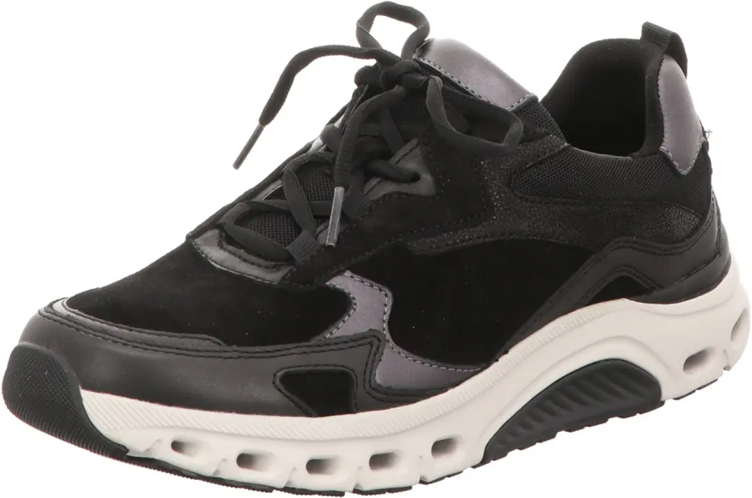 Gabor 76.986.47 dames veterschoenen zwart maat 42.5