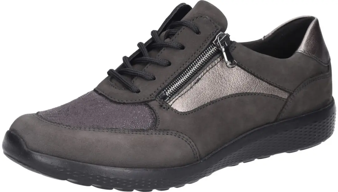 Waldläufer 634K02-405/971 dames veterschoenen grijs maat 41