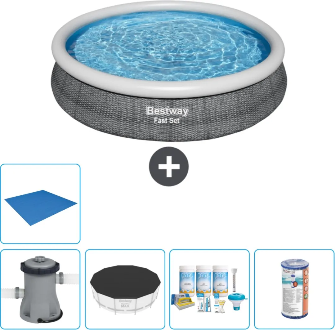 Bestway Fast Set Rond Zwembad 366cm
