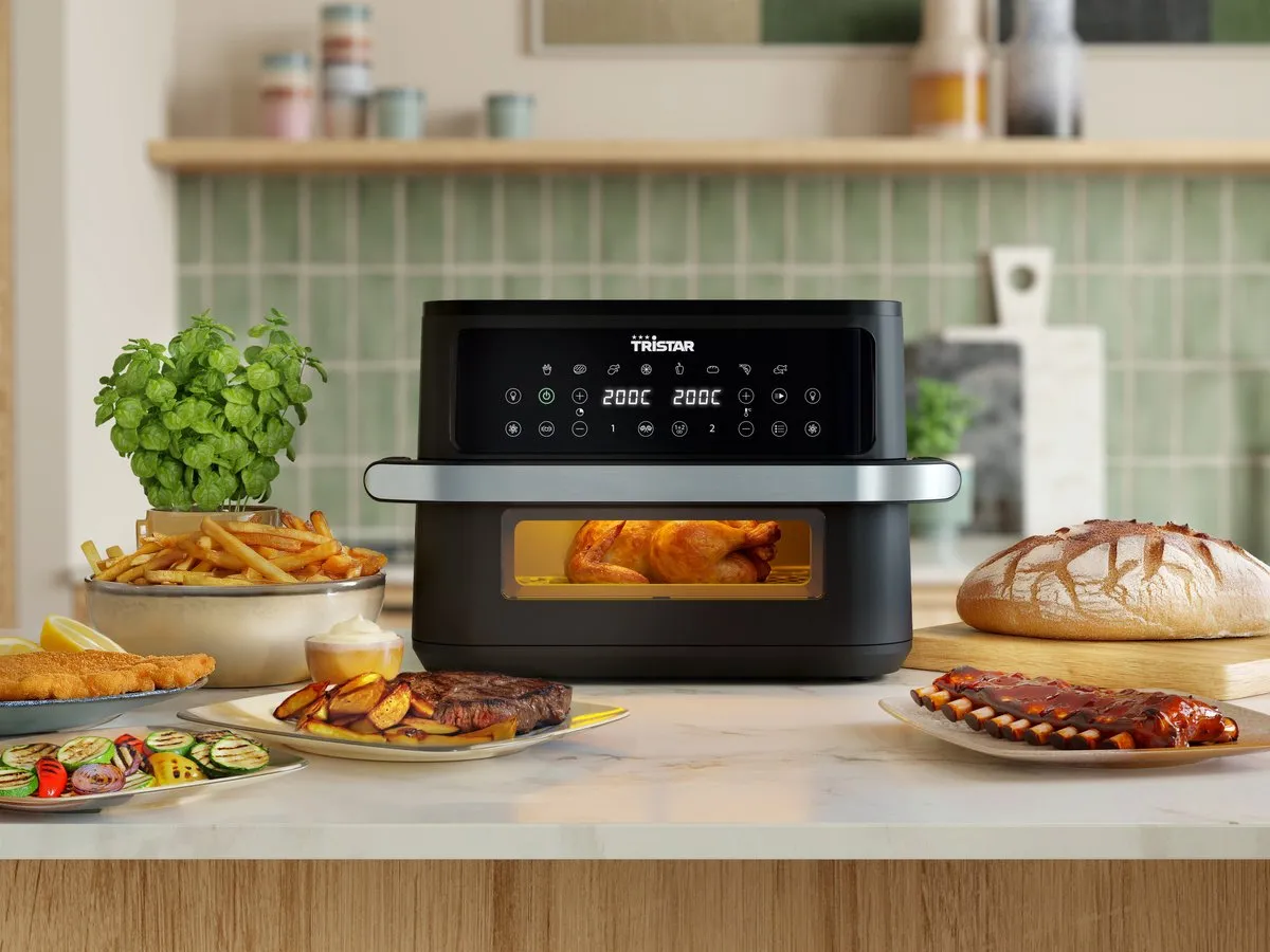 Tristar FR-9432 Dualzone Airfryer 10L - 2800W - Zwart