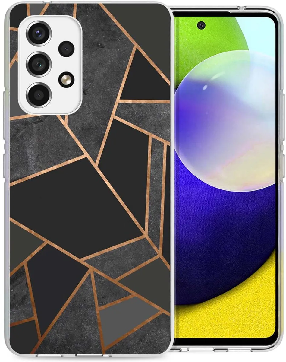 Imoshion Hoesje Samsung Galaxy A53 Black Graphic