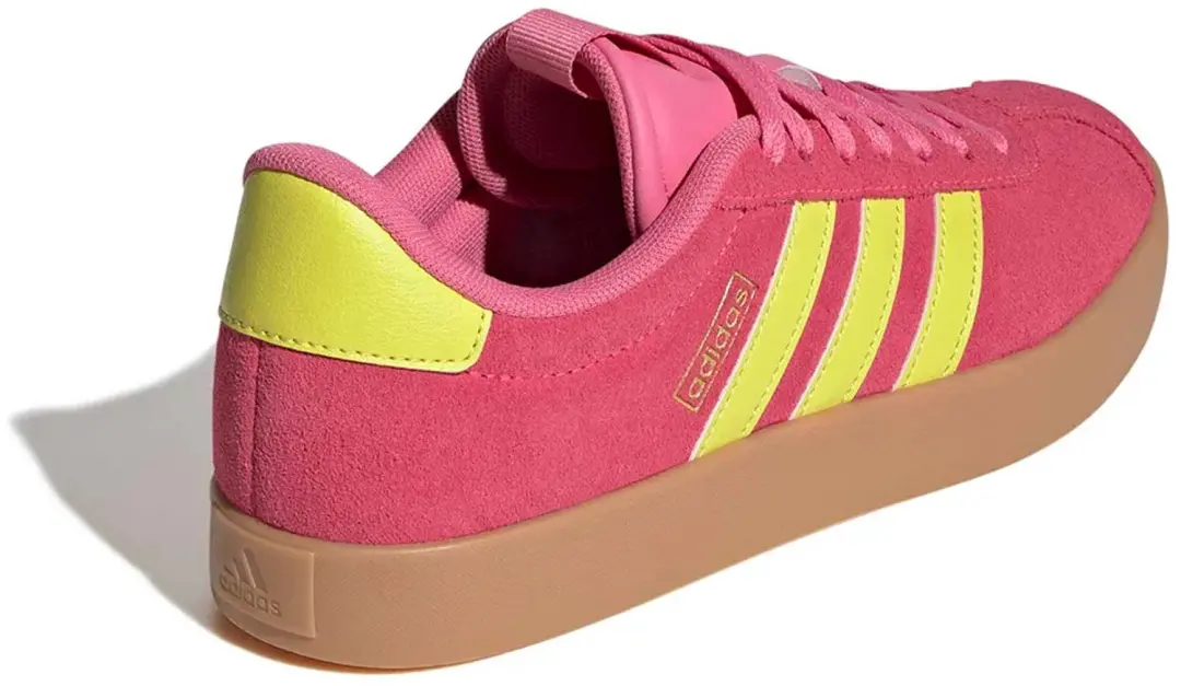 adidas VL Court 3.0 Dames Sneakers - Roze - afbeelding 3 van 4
