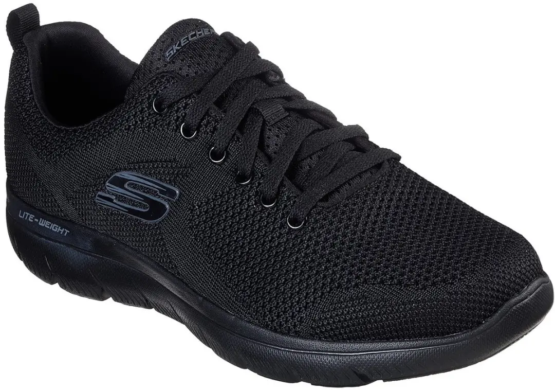 Skechers Summits Brisbane Heren Sneakers - Zwart - afbeelding 2 van 6