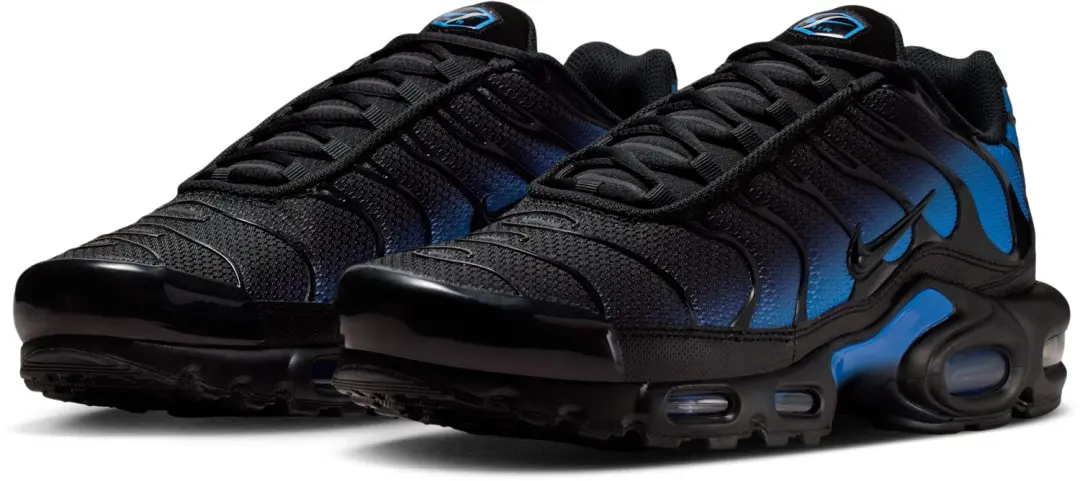 Nike Air Max Plus GS Jongens Sneakers - Zwart/Blauw - afbeelding 6 van 6