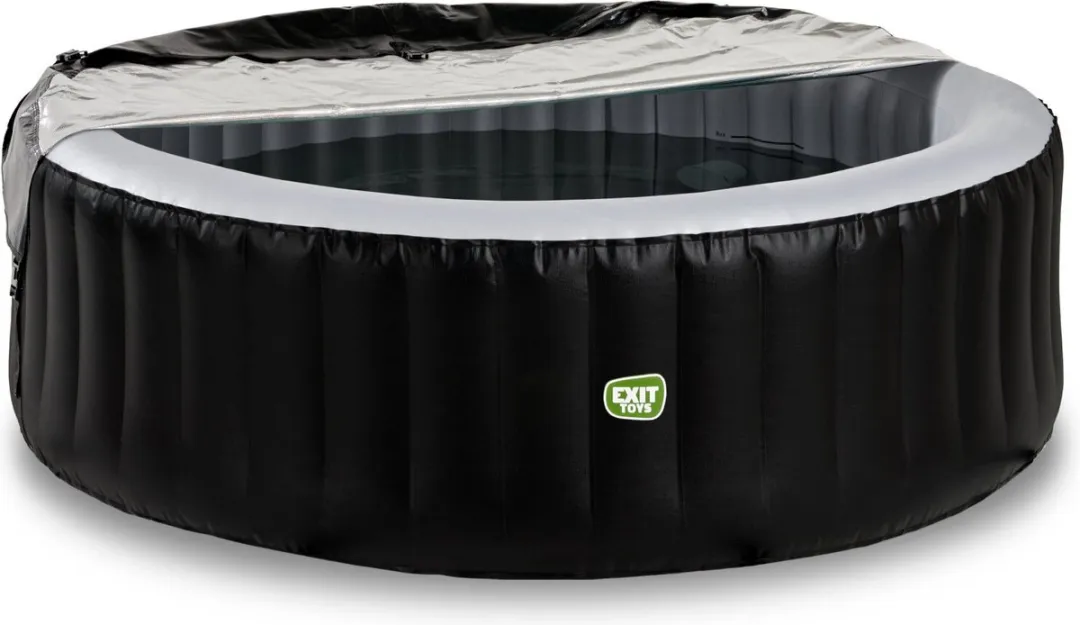 EXIT Silver Classic Spa 140 Jets 204cm - 1200L Zwart