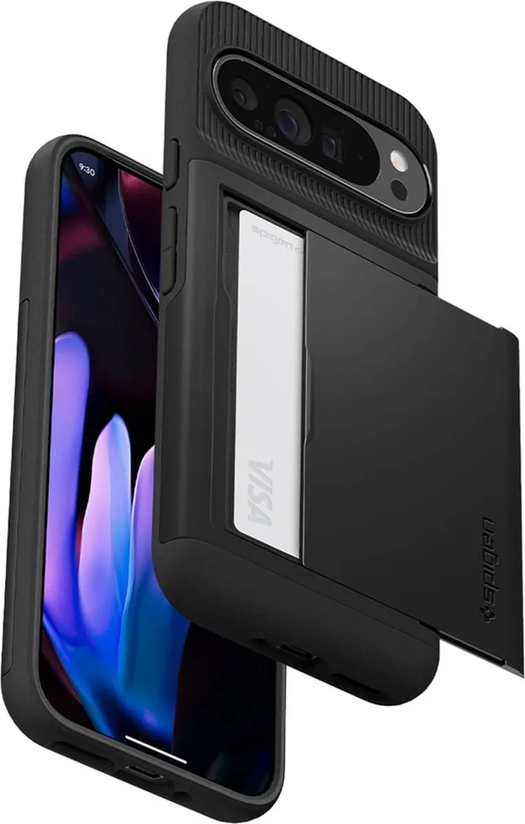 Spigen Slim Armor CS 12139 Hoesje - Google Pixel 9 Pro XL - Zwart