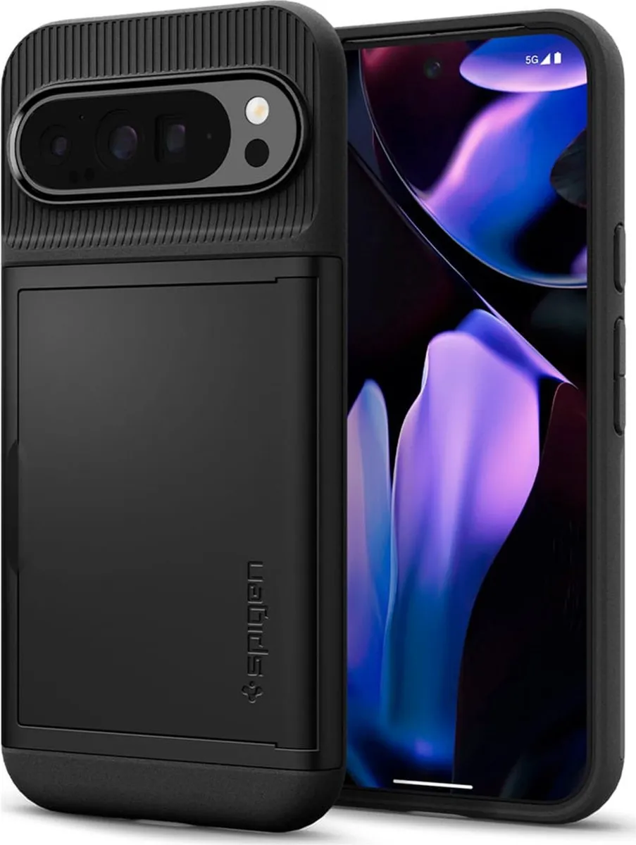 Spigen Slim Armor CS 12139 Hoesje - Google Pixel 9 Pro XL - Zwart
