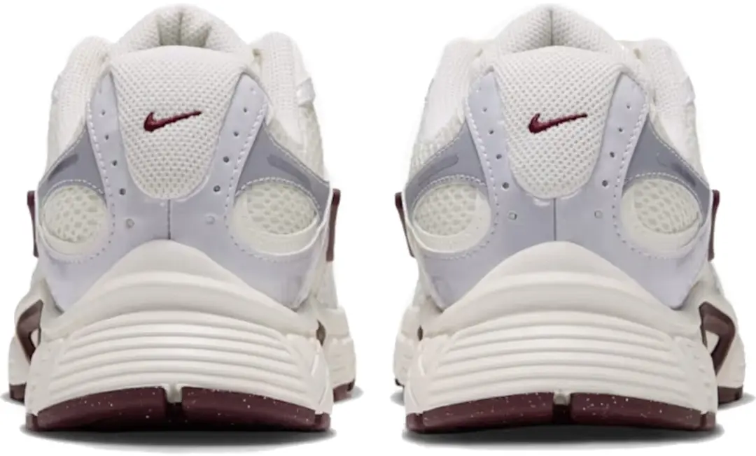 Nike V5 RNR Dames Sneakers - Wit/Bordeaux/Zilver - afbeelding 2 van 4