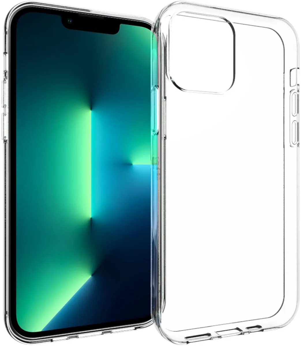 Accezz Hoesje iPhone 13 Pro Transparant