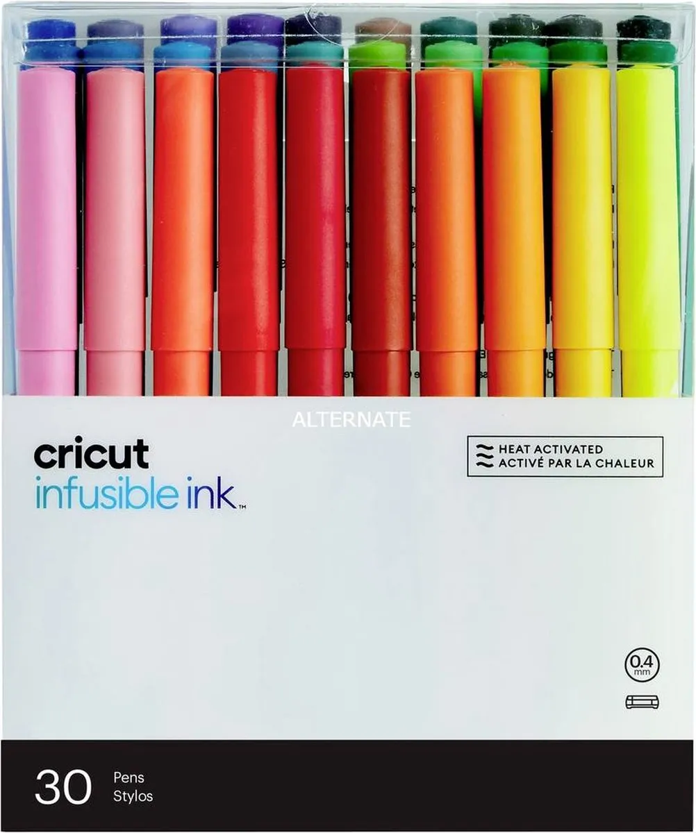 Cricut Infusible Ink Pennenset 0,4mm - 30 Stuks - Kleurloos