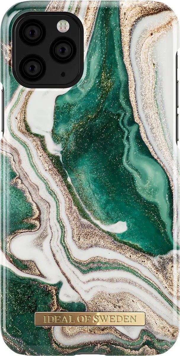 iDeal of Sweden iPhone 11 Pro Hoesje Golden Jade Marble