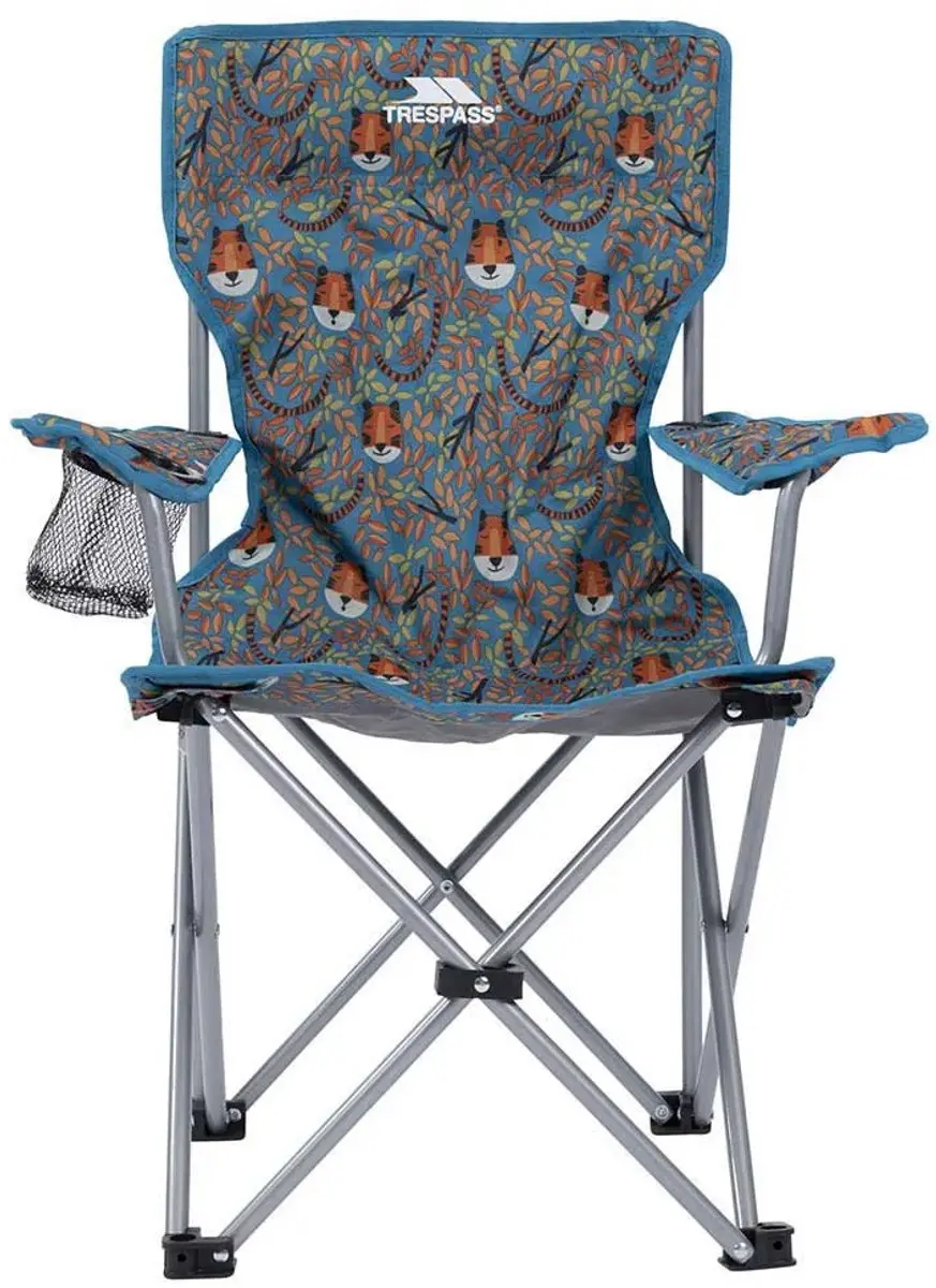 Trespass Joejoe Babystoel - 100kg - Teal Tiger Print - afbeelding 3 van 6