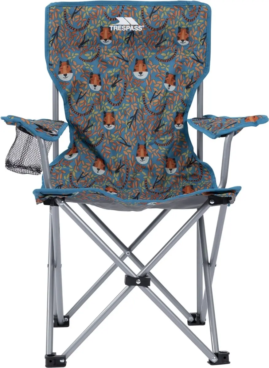 Trespass Joejoe Babystoel - 100kg - Teal Tiger Print - afbeelding 2 van 6