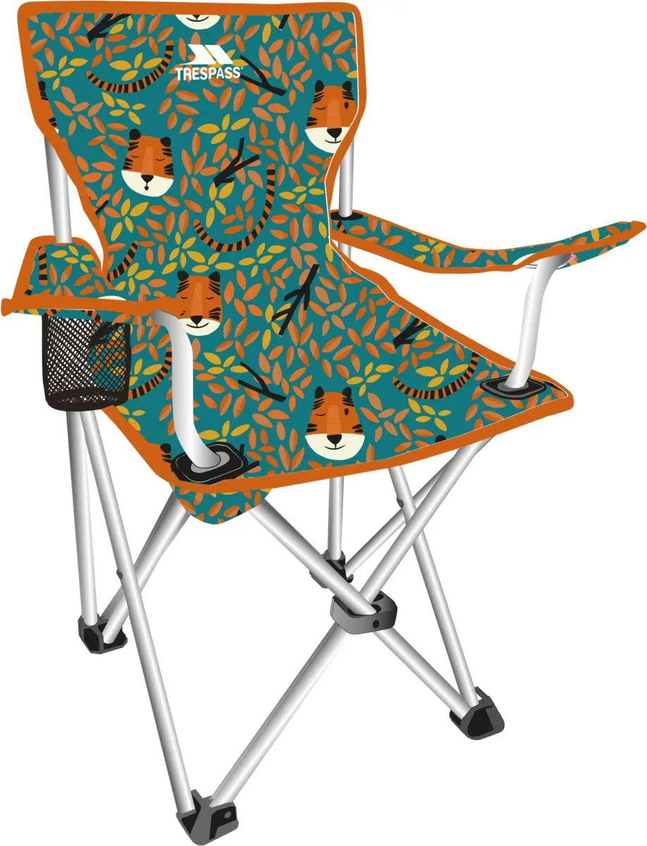 Trespass Joejoe Babystoel - 100kg - Teal Tiger Print - afbeelding 6 van 6