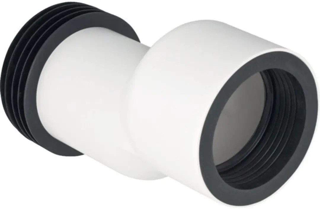 Geberit set aansluitstukken voor wandcloset, 3 cm verspringend: alpinewit, 13108