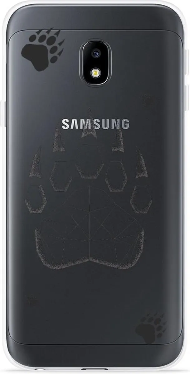 Just in Case Samsung Galaxy J3 (2017) Hoesje - Geometric Claw - Multi colour