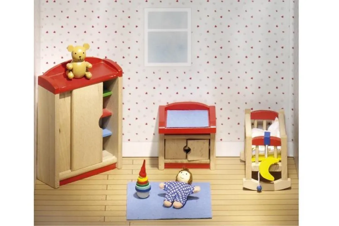 Goki Poppenhuismeubeltjes 12-delig - Multi