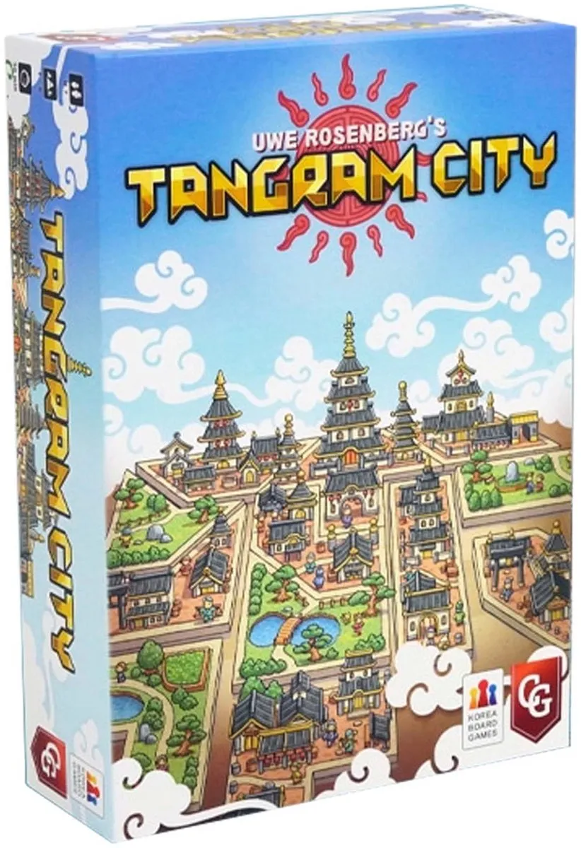 Capstone Games Tangram City TC01 - Bordspel - 1-5 Spelers