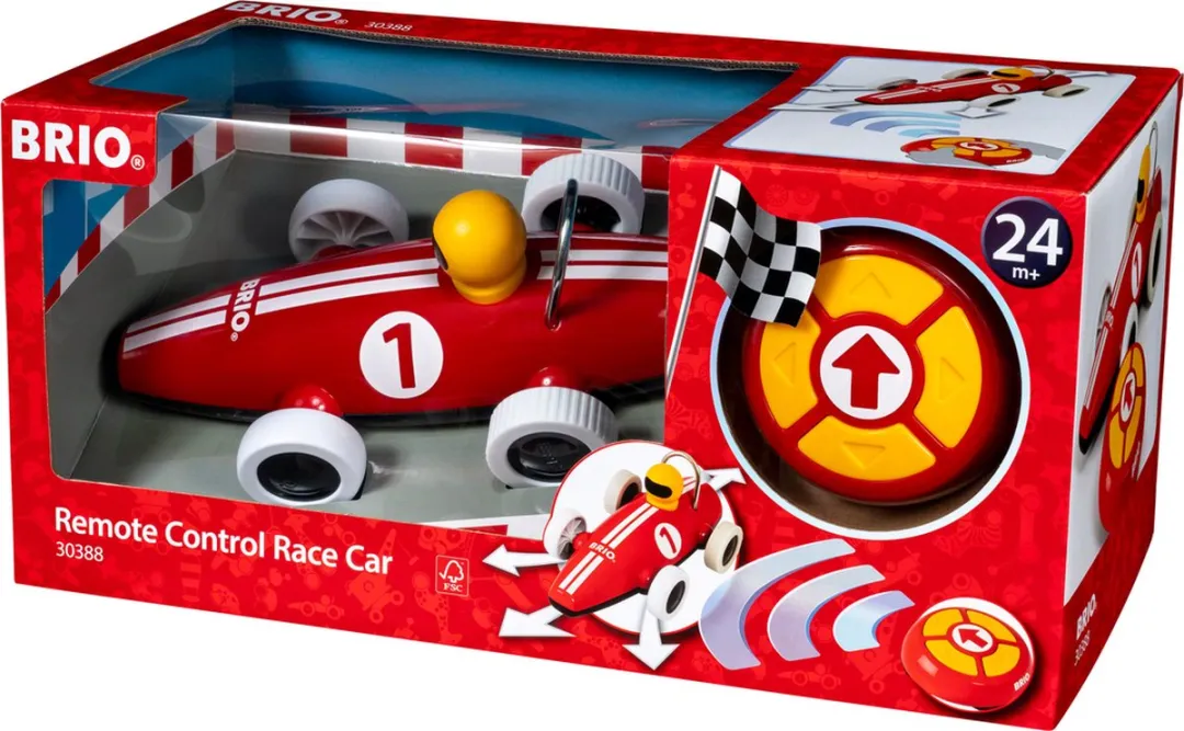BRIO Afstandsbestuurbare Raceauto 30388 - Rood