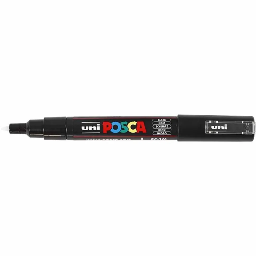 Posca Uni Posca PC1MC Verfmarker - Zwart