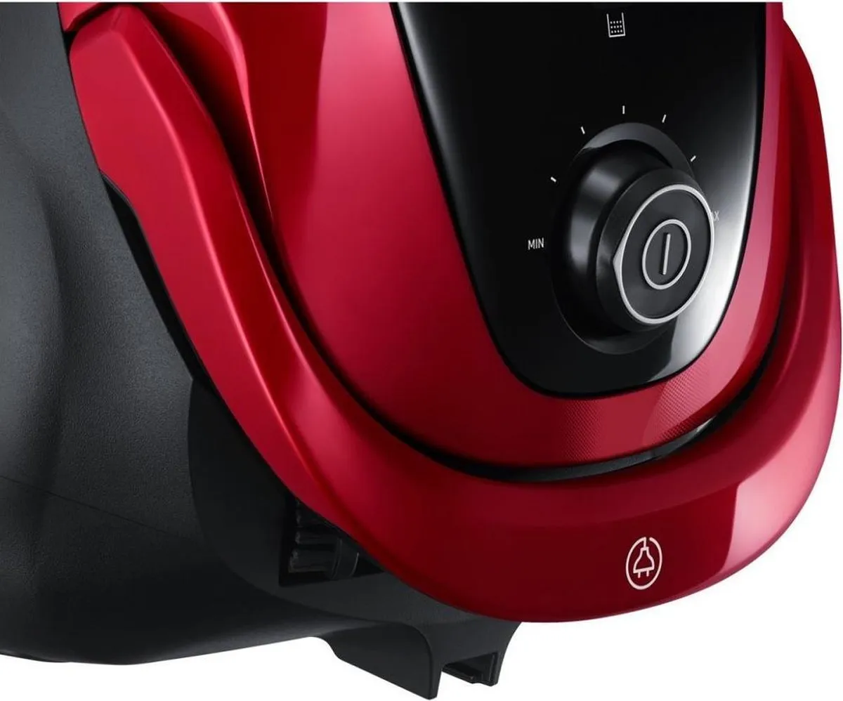 Samsung VC07M25E0WR Stofzuiger met zak - 750W - 3L - Rood - afbeelding 3 van 5